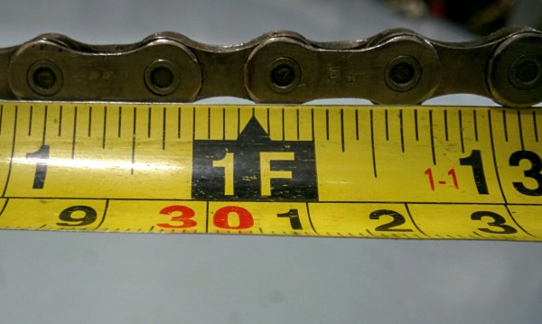 Measuring Bicycle Chain Wear